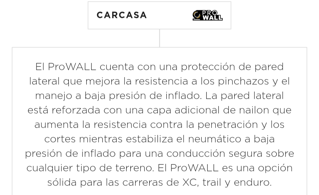 Llanta mtb TR Pirelli scorpion trail H prowall 29x2.40