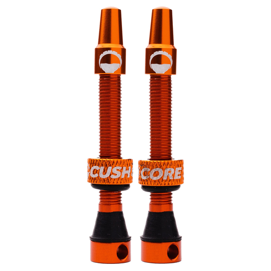 Válvulas tubeless CushCore naranja