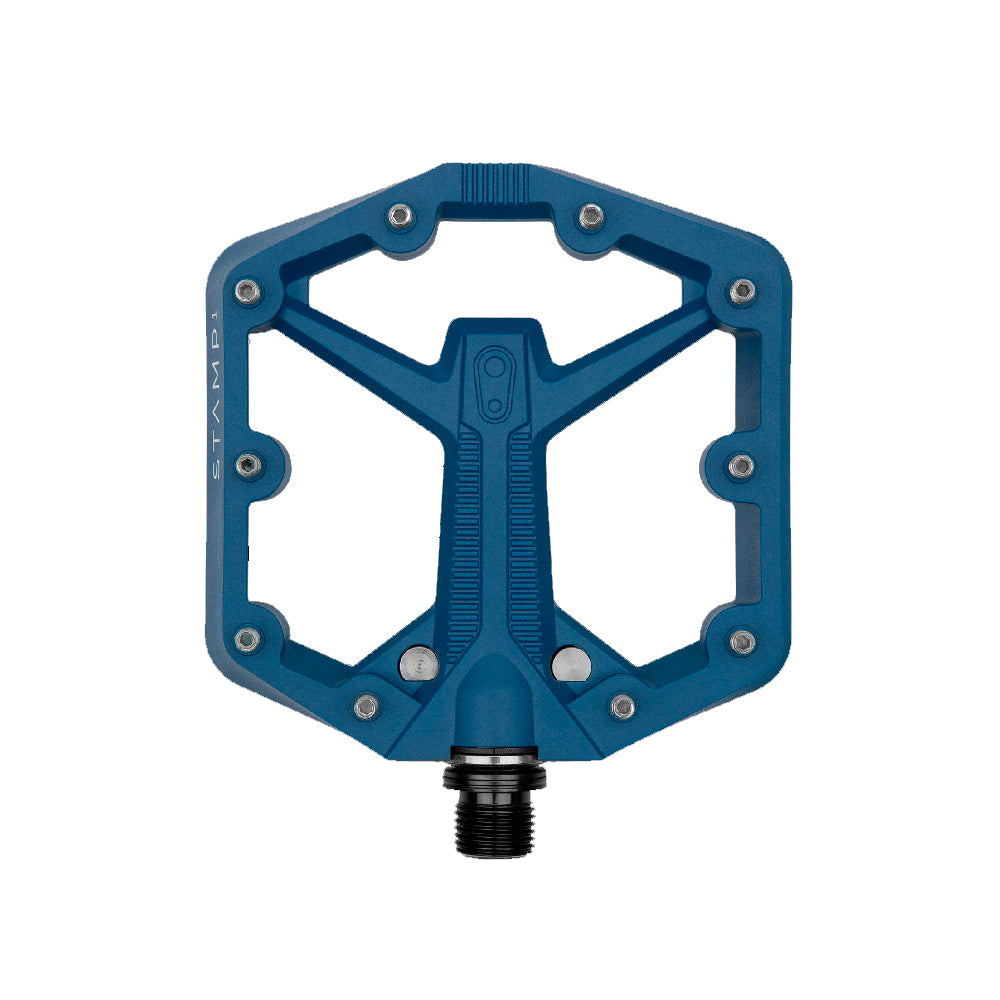 Pedales stamp 1 V2 crankbrothers azul