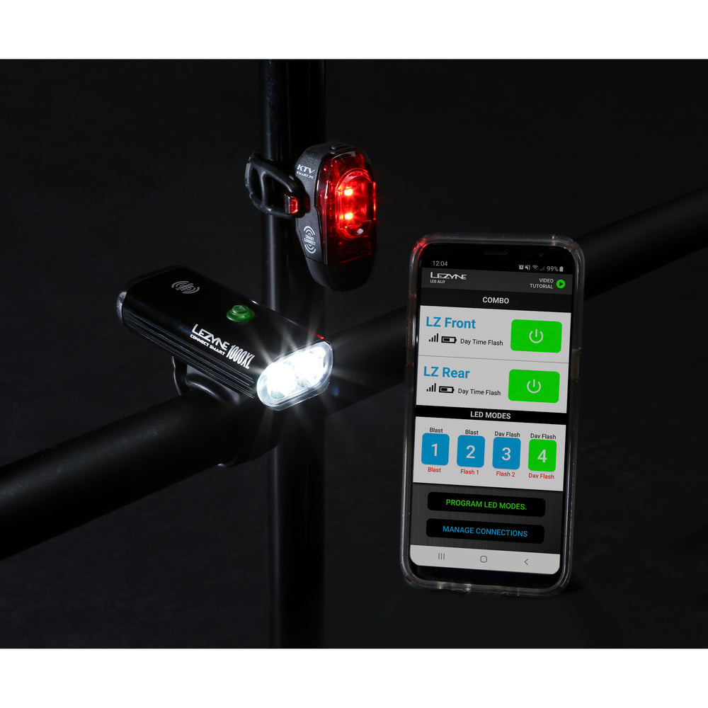 Kit de luces lezyne connect Smart 1000XL / ktv 75
