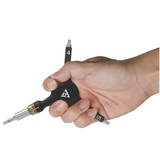 Llave de Y en alle de matraca con puntas topeak speed ratchet