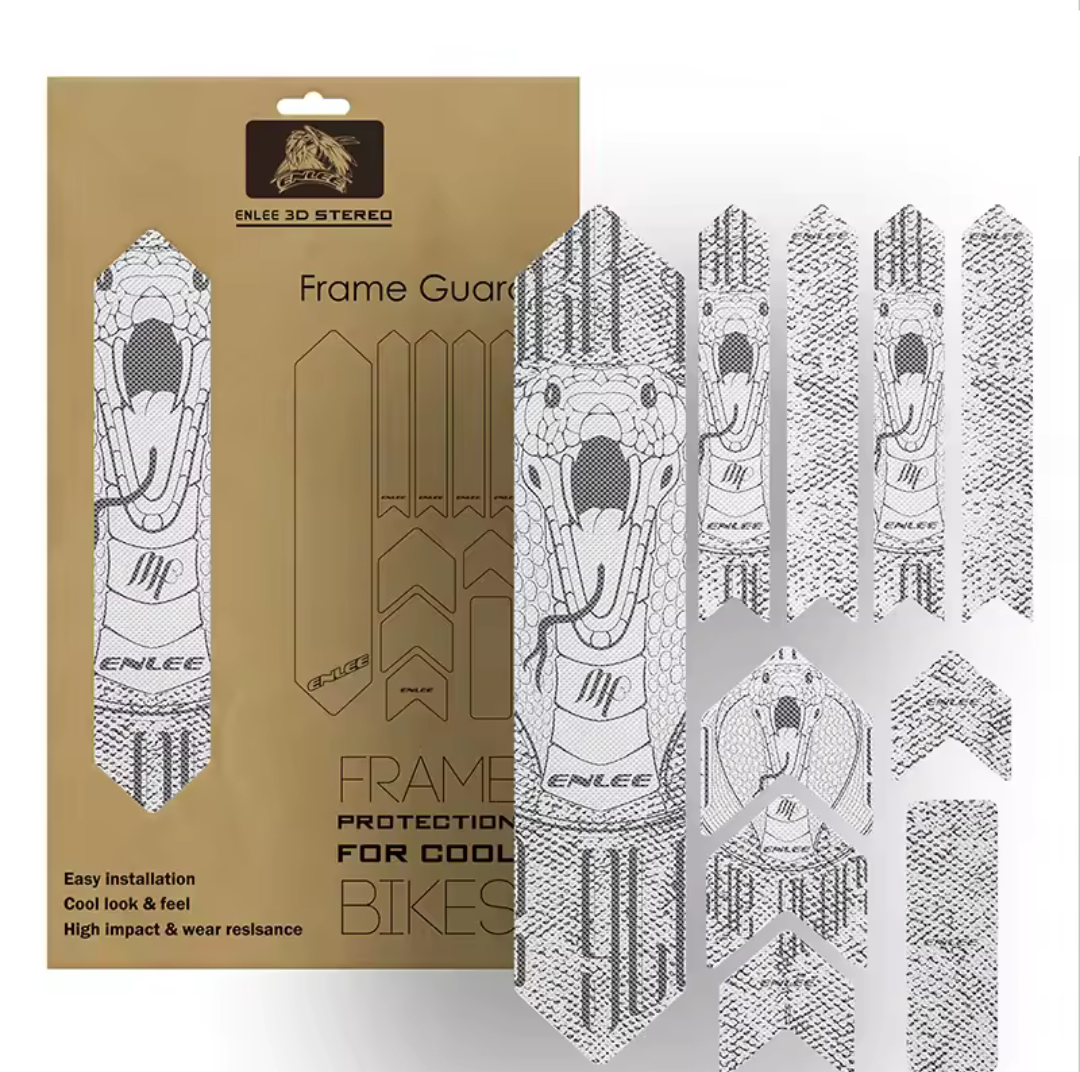 Kit de Protectores de cuadro Enlee autoadherible bici