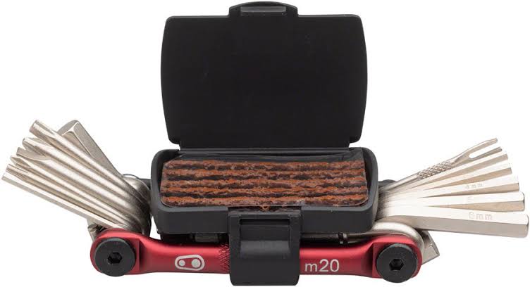 Kit Multiherramienta crankbrothers M13 rojo