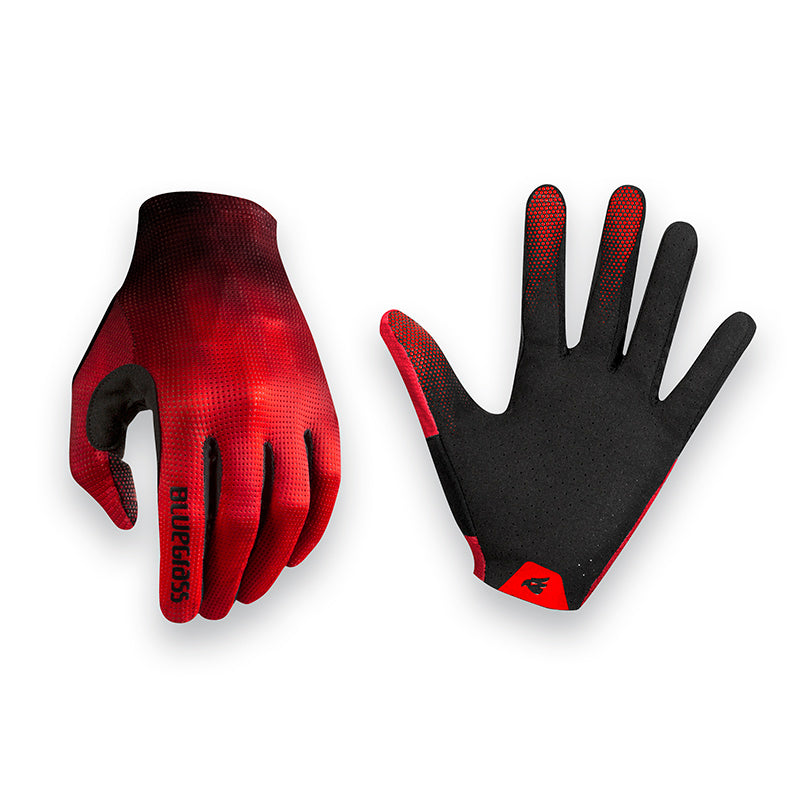 Guantes dedo largo bluegrass vapor rojo