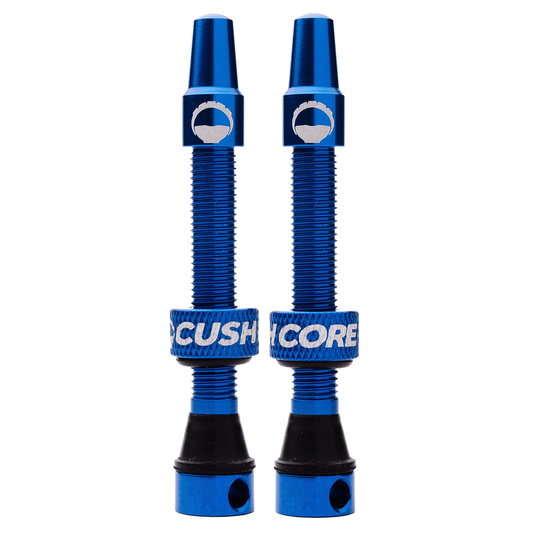 Válvulas tubeless CushCore azul