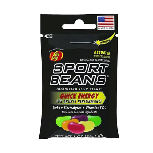 Sport beans sabores surtidos, caja con 24 pz de 28gr