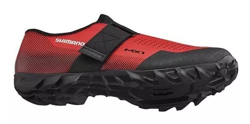 Zapatilla shimano MX100 rojo MTB