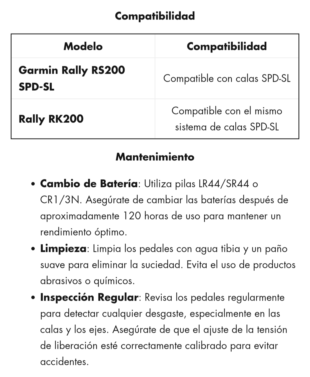 Pedales de grapa garmin con potenciómetro Rally XC200 Shimano