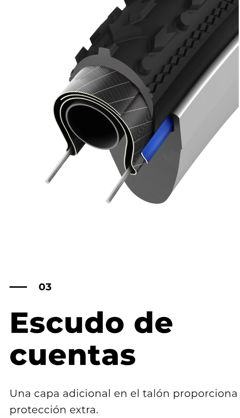 Llanta VITTORIA TERRENO DRY 700 x 37 kevlar