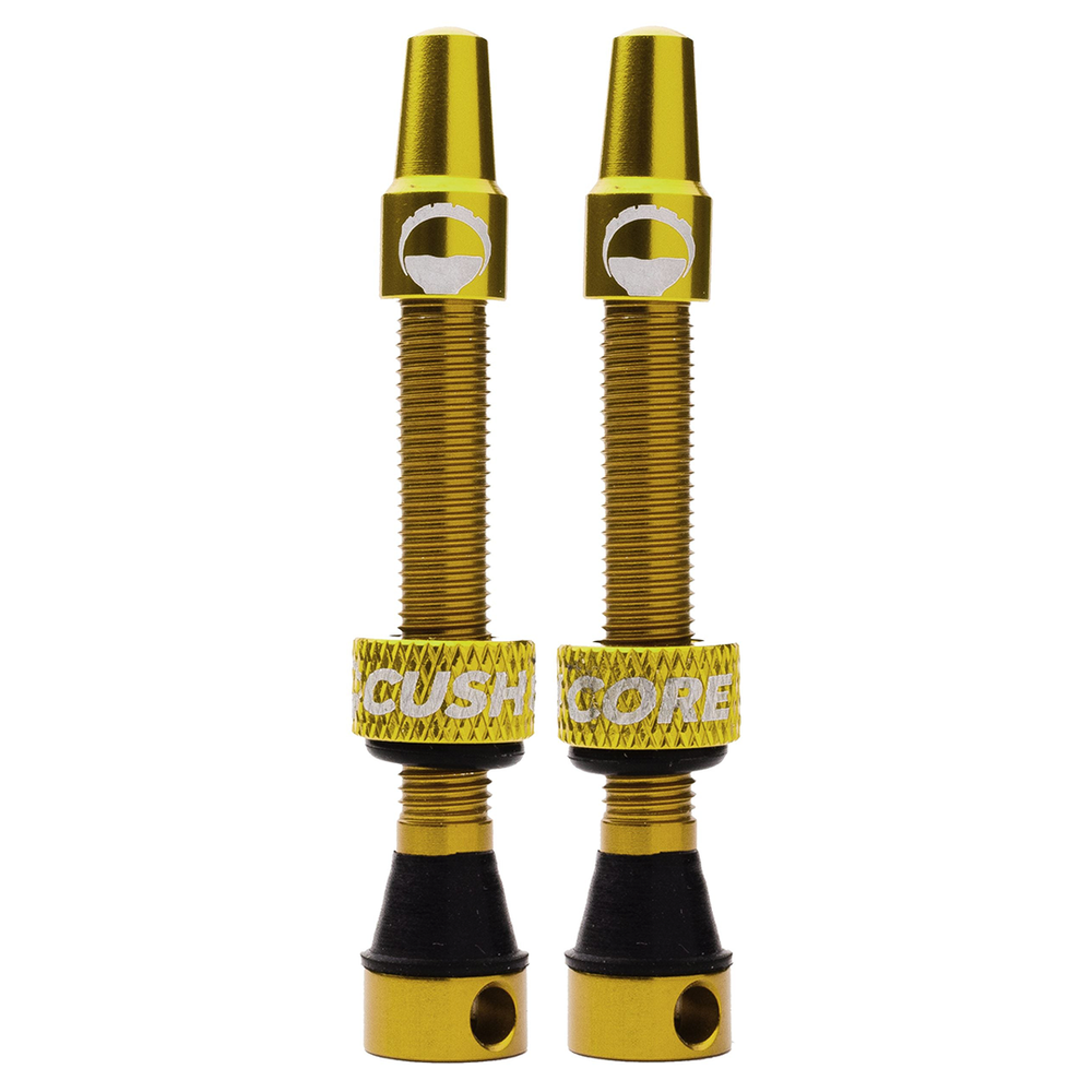 Válvulas tubeless CushCore dorado
