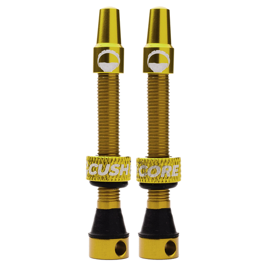 Válvulas tubeless CushCore dorado