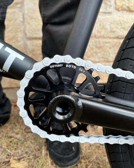 Cadena odyssey bluebird 1 paso blanca