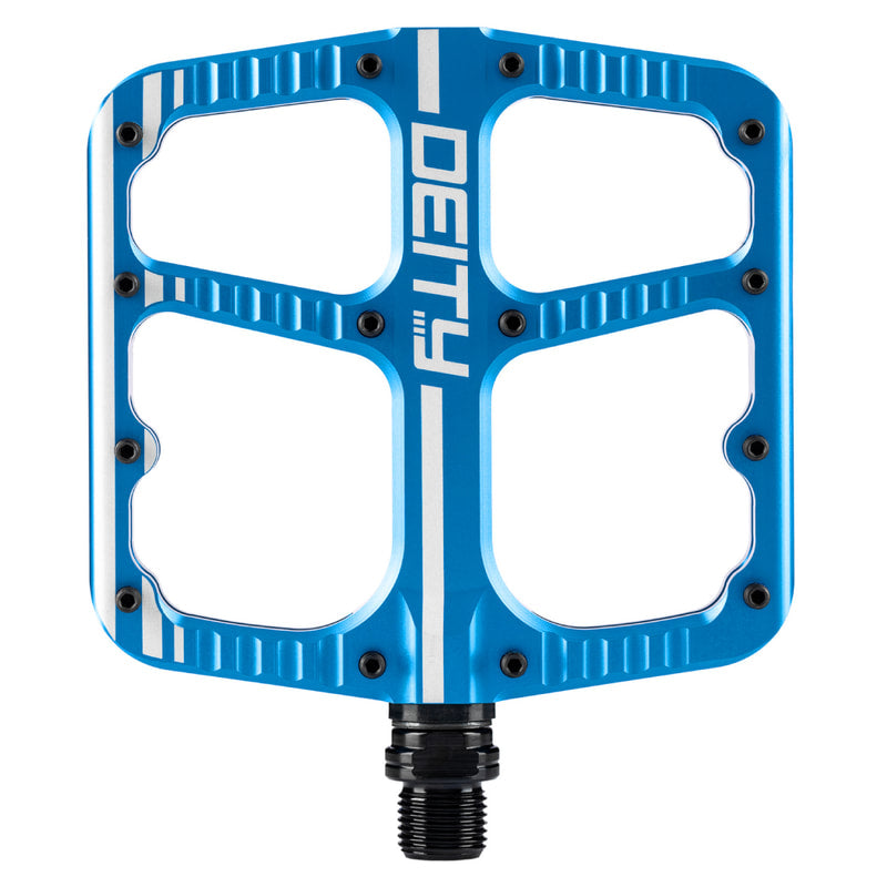 Pedales Deity track alum azul