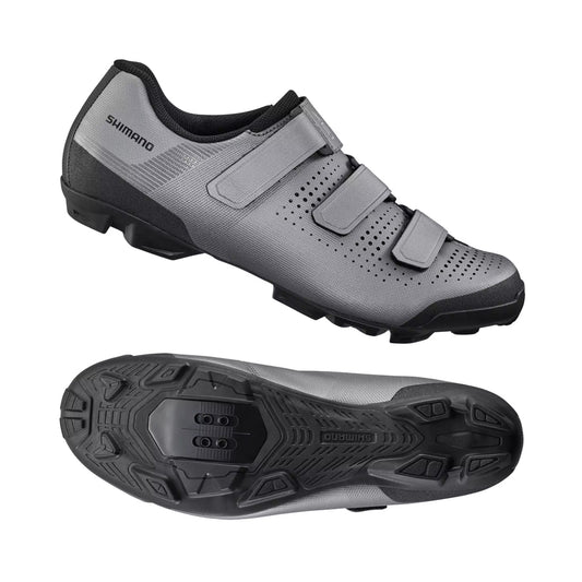 Zapatilla Shimano XC100 plata MTB