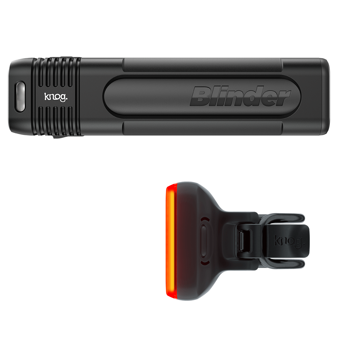 Kit de luces delantera y trasera BLINDER 900 y blinder square