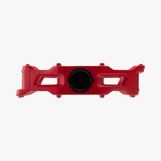 Pedales shimano de plataforma rojo EF202