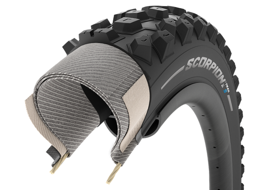 Llanta mtb TR Pirelli scorpion Enduro M hardwall Classic 29x2.40 naranja