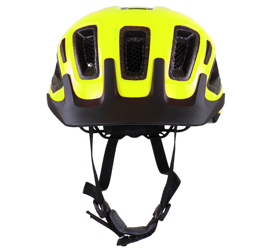 Casco SERFAS metro verde limón con luz trasera