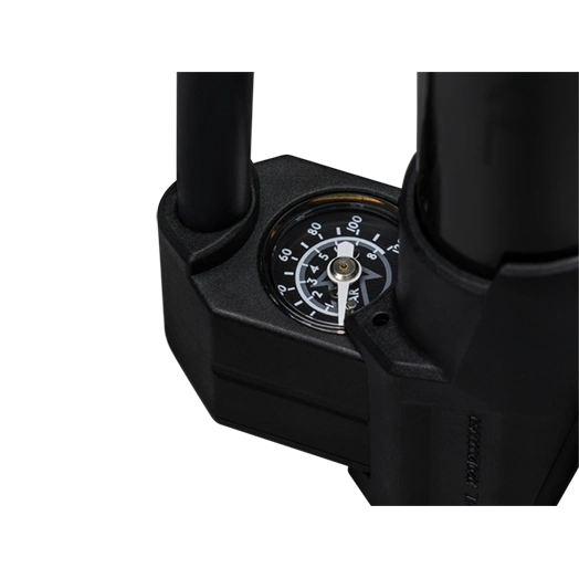 Bomba de mano portátil pro telescopica performance con manómetro