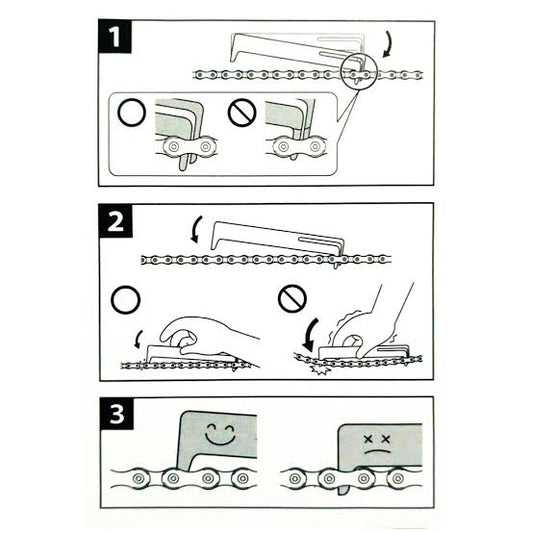 Herramienta medidora de desgaste cadena Shimano TL-CN42
