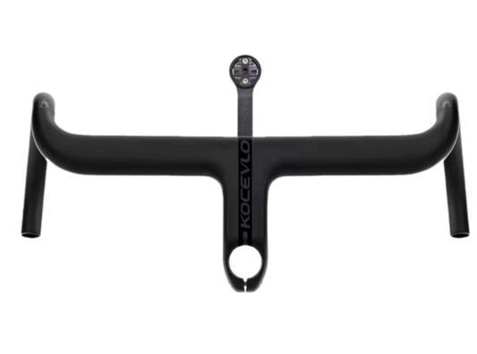 Manubrio integrado de carbono road / gravel