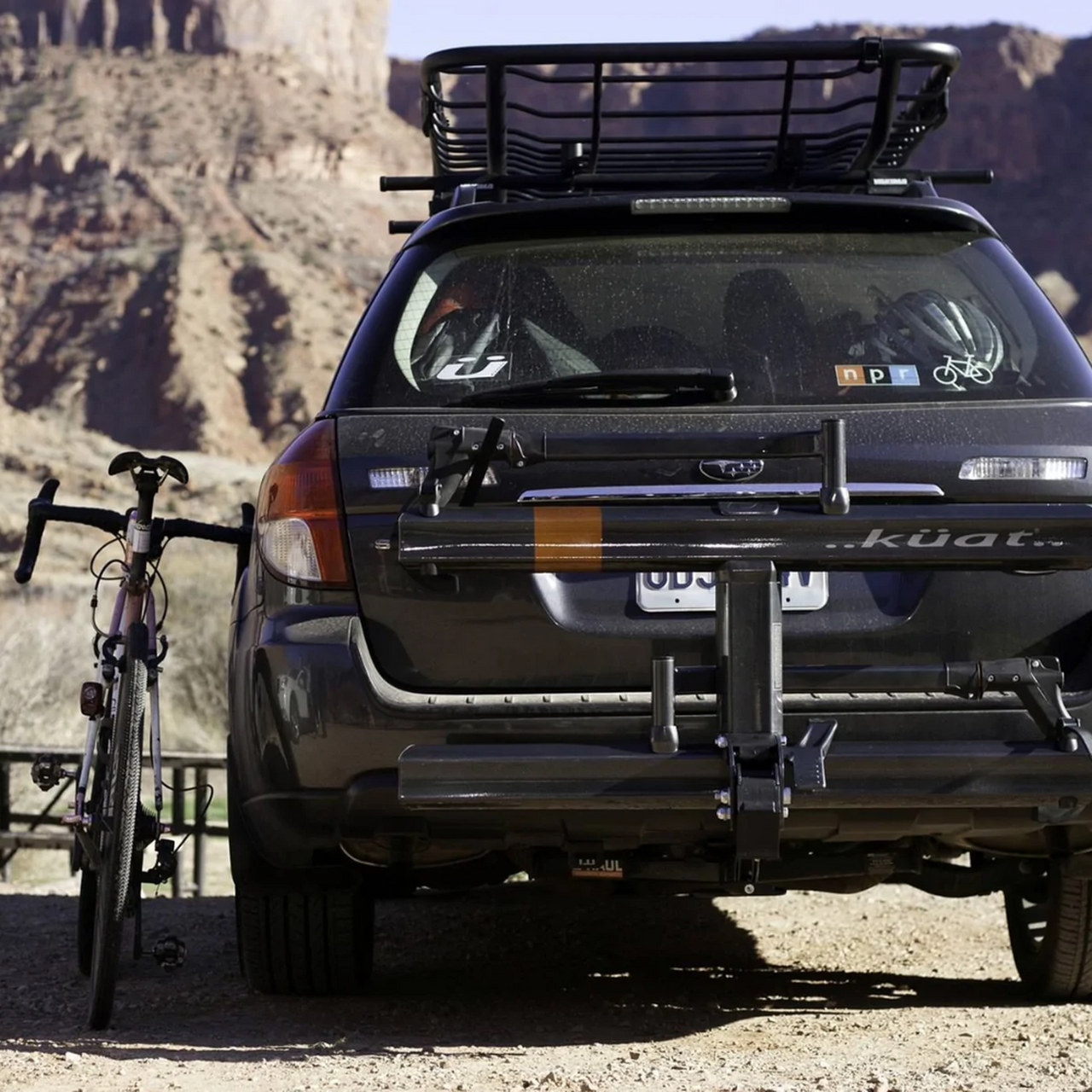 Rack Kuat porta bici de tirón Sherpa 2.0