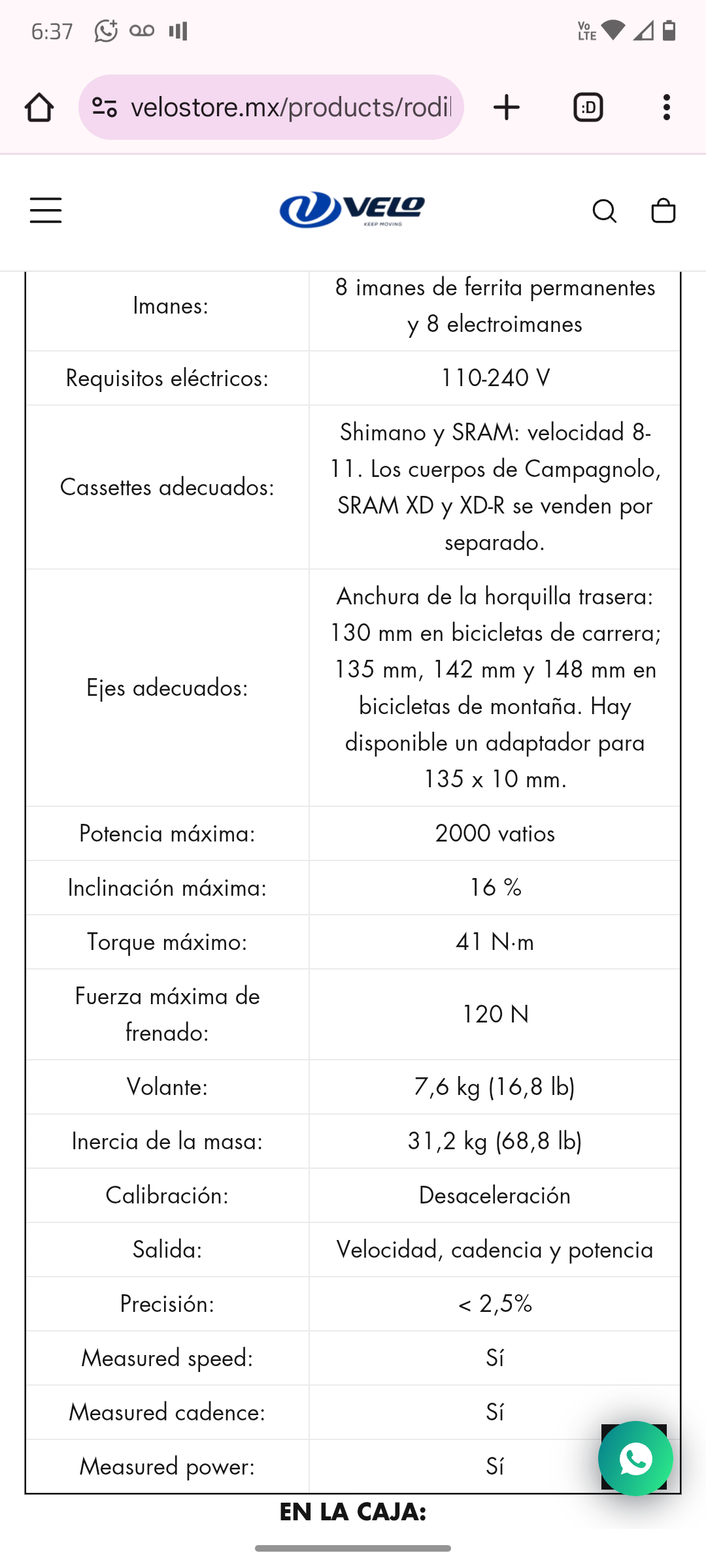 Entrenador tacx flux 2 Smart