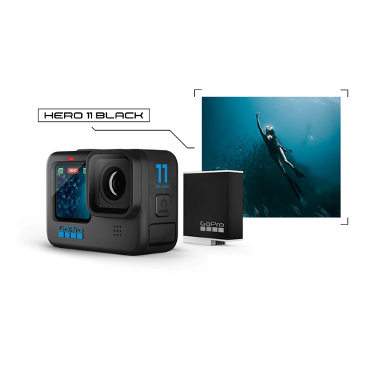 Cámara GOPRO hero 11 negra bundle