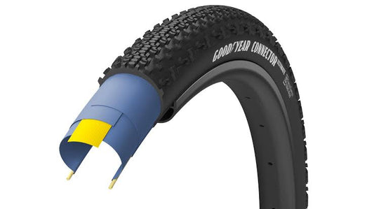 Llanta TR GoodYear connector 700x35 gravel