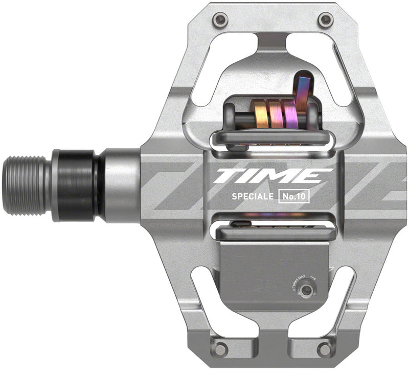 Pedales de grapa TIME MTB Speciale 10 plata small