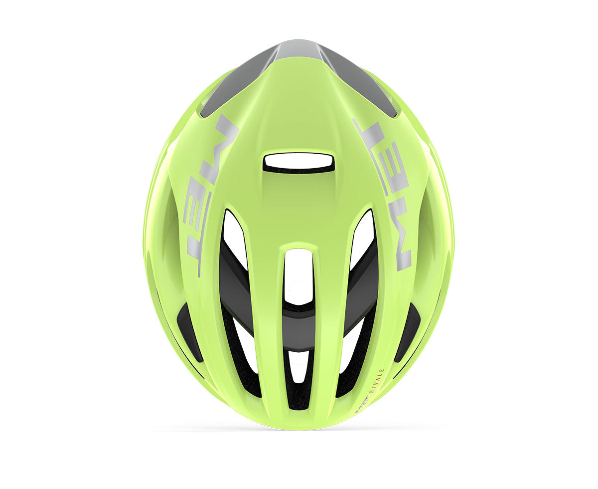 Casco MET rivale MIPS verde fluo