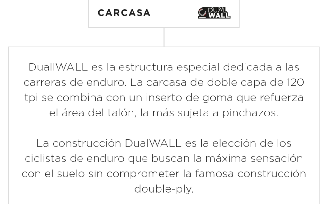 Llanta mtb TR Pirelli scorpion race enduro M dualwall 29x2.50