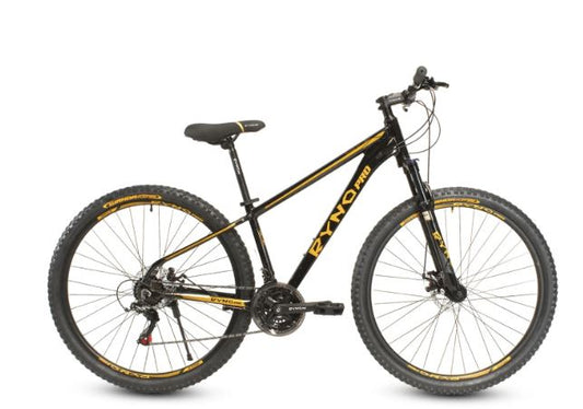 Bicicleta R 29 de aluminio 3 x 7 negro - dorado ASM - 22 Ryno