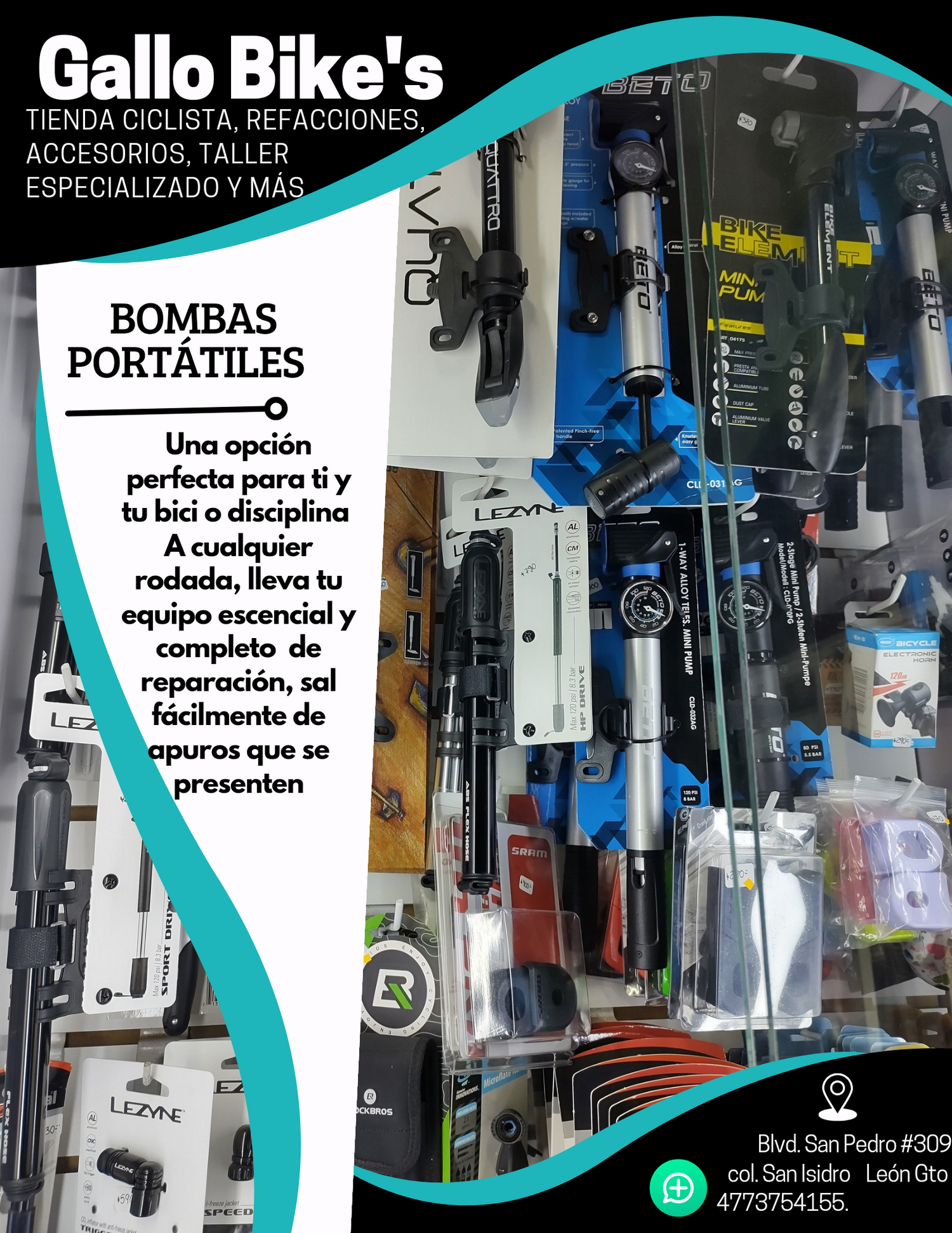 Bombas de aire portátiles