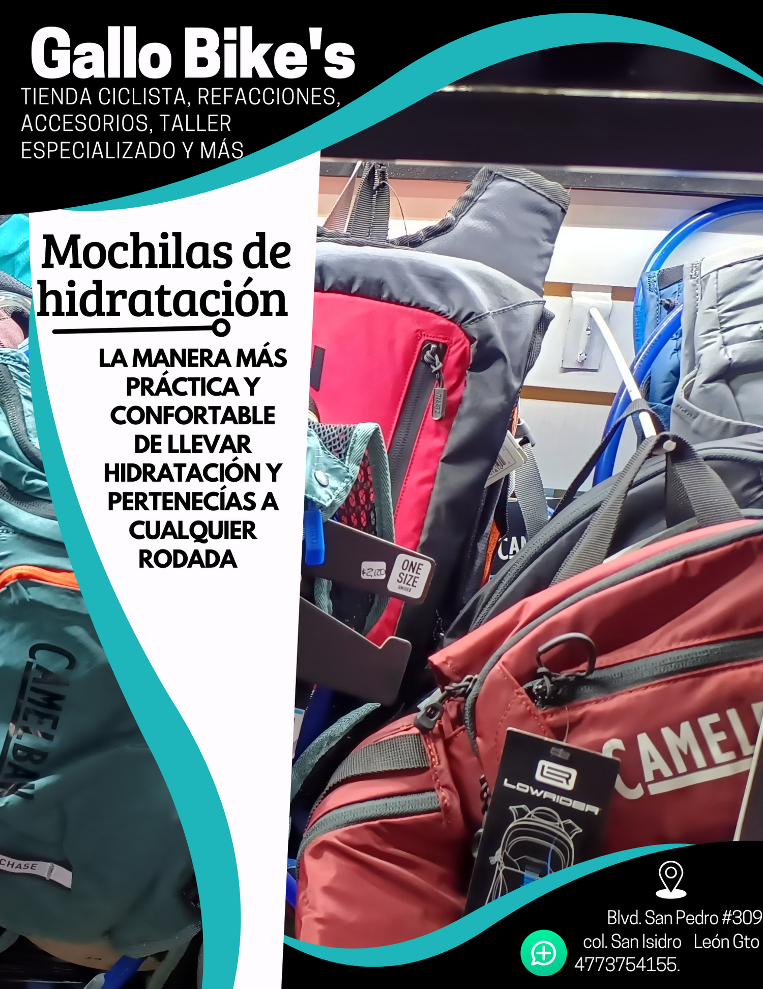 Mochilas de hidratación