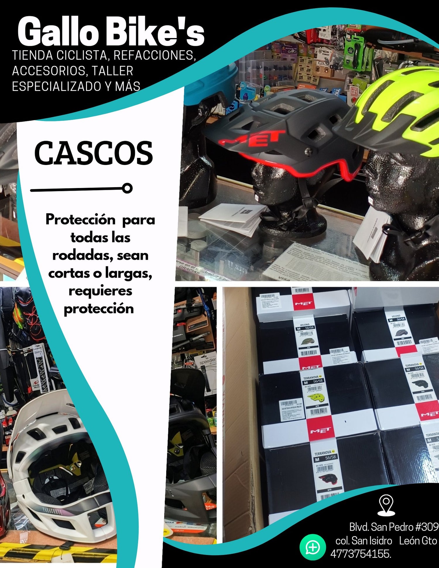 Cascos todos