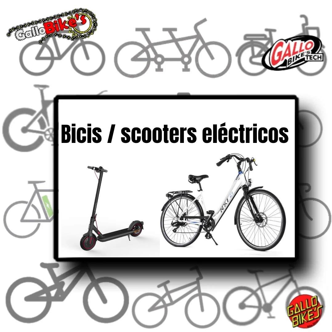 Zz. Bicis y scooters eléctricos