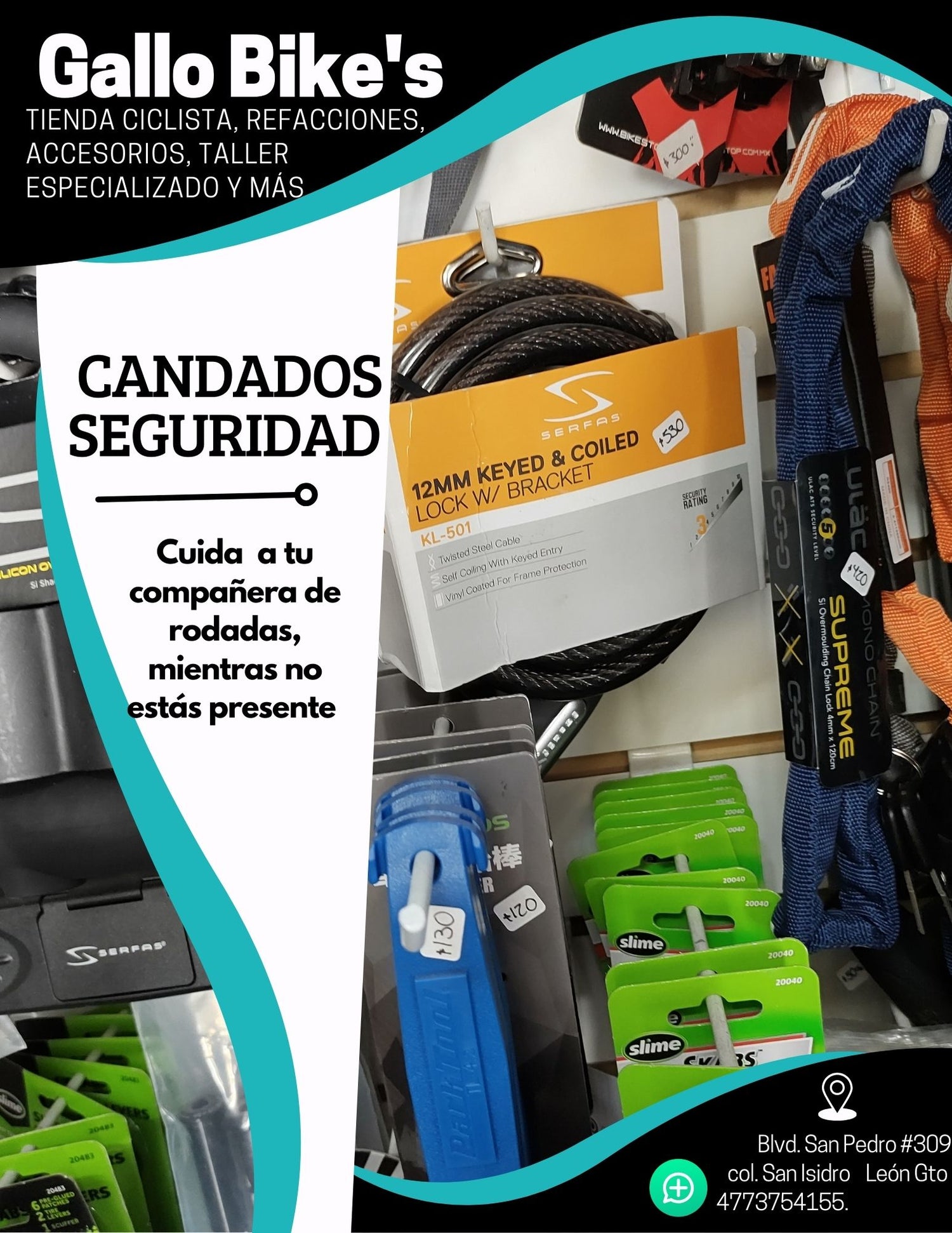 Candados de seguridad