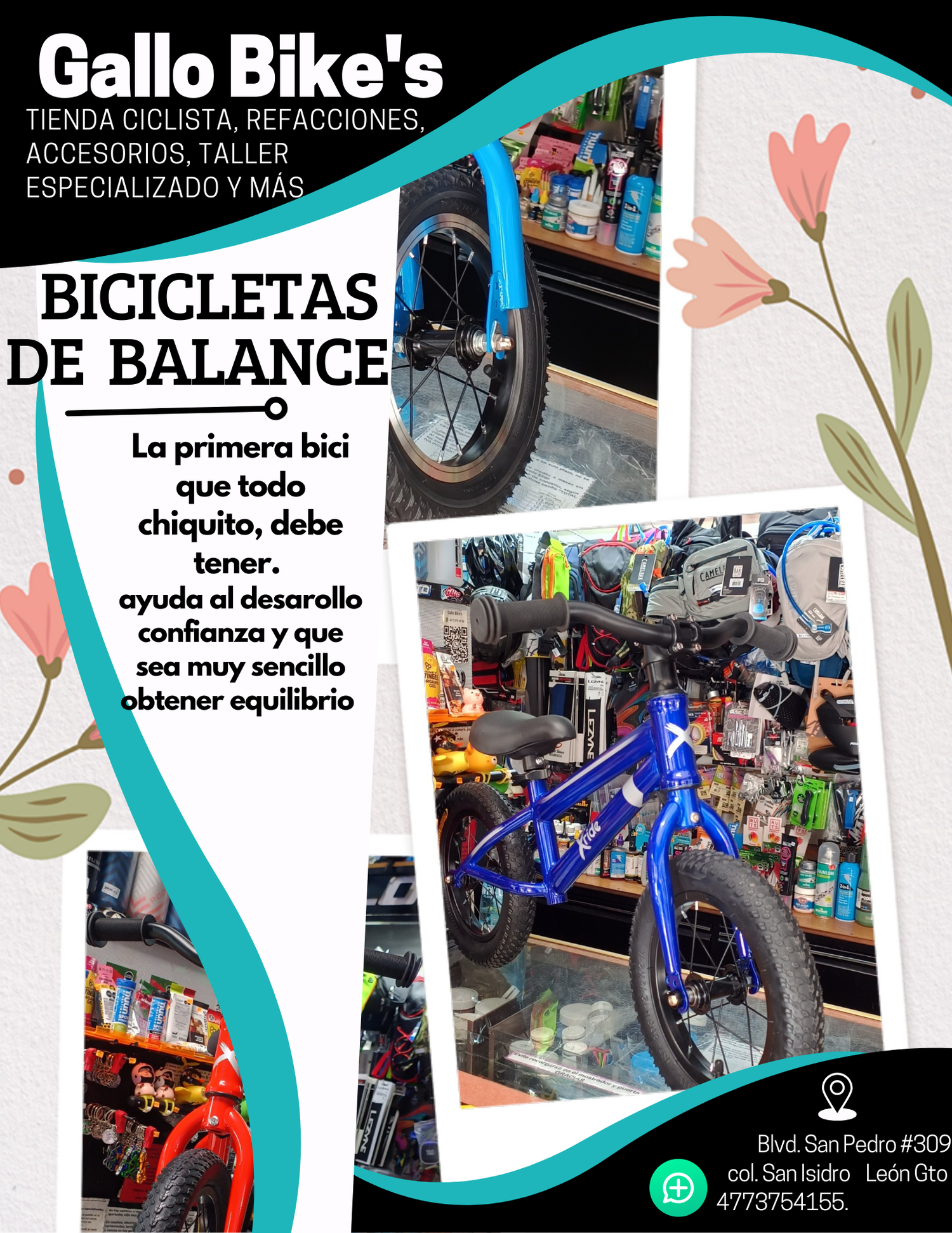 Bicis de balance infantiles