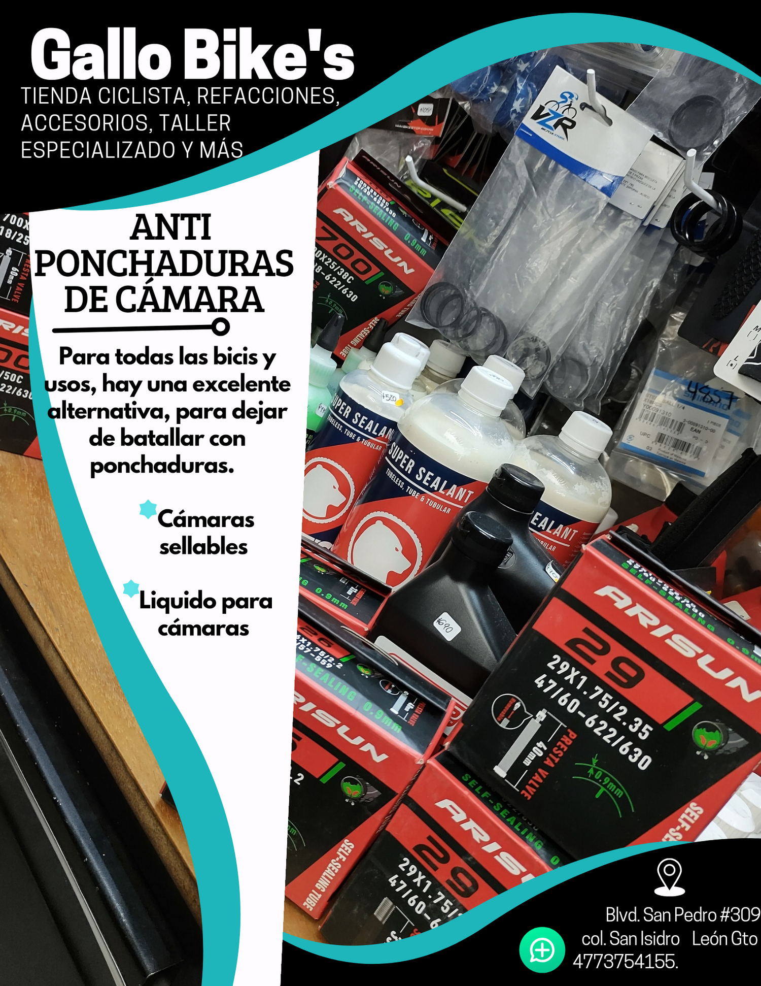 Soluciones anti ponchaduras en cámara