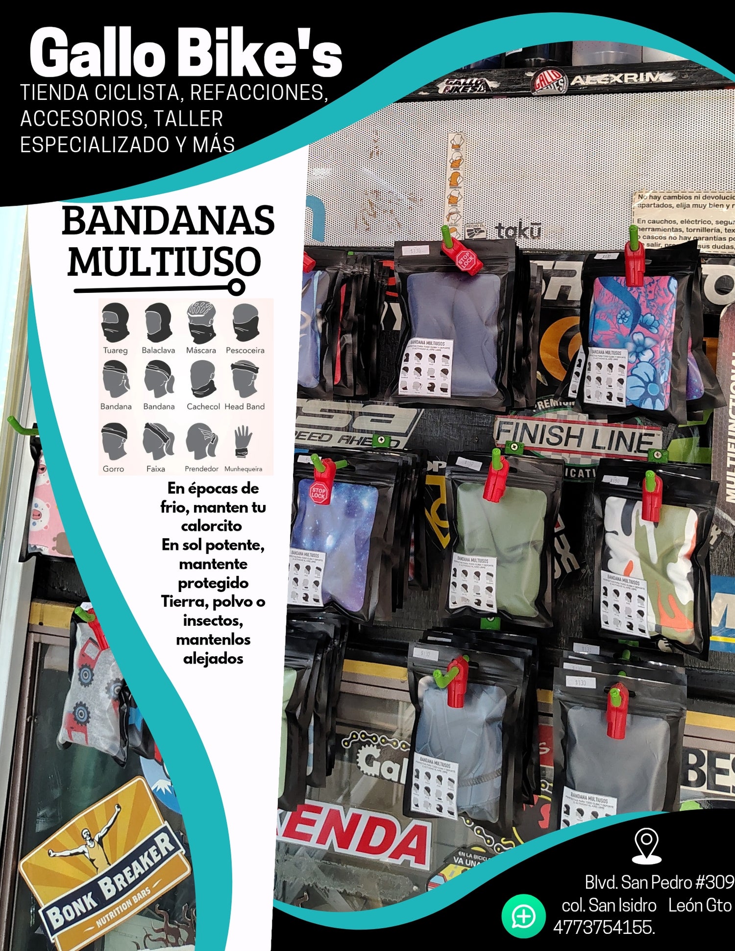 Bandanas multi uso