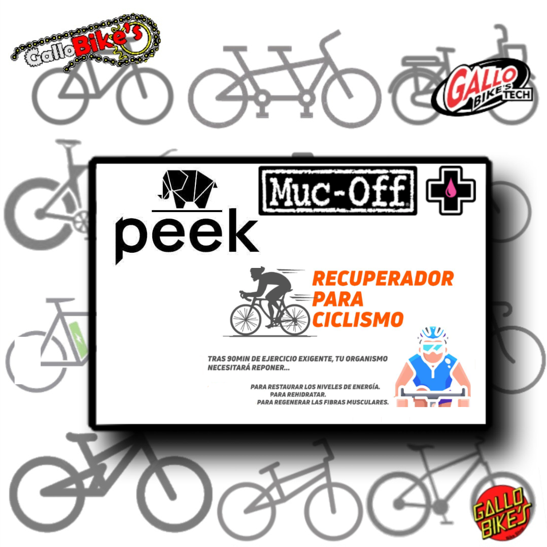 Ayuda para recuperación del ciclista