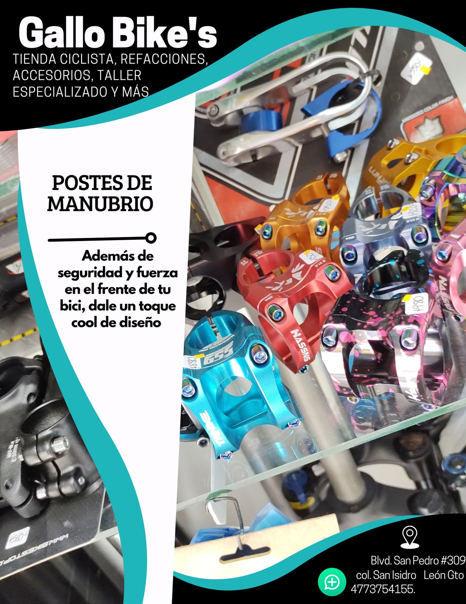 Postes / potencias de manubrio