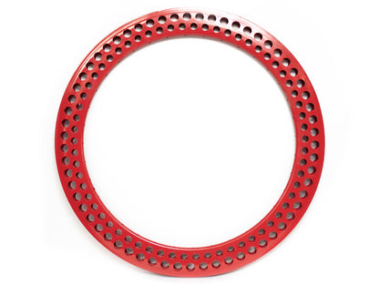 aro fixie doble pared, perforado R-700 de 36h  aluminio 70mm Gospel   rojo    Z5O
