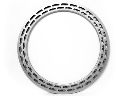 aro fixie doble pared, perforado R-700 de 36h  aluminio 70mm Gospel   gris    Z5O