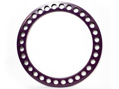 aro fixie doble pared, perforado R-700 de 36h  aluminio 50mm Gospel   morado     Z5O