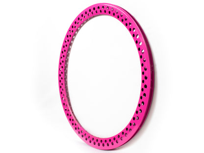 aro fixie doble pared, perforado R-700 de 36h  aluminio 50mm Gospel   rosa     Z5O