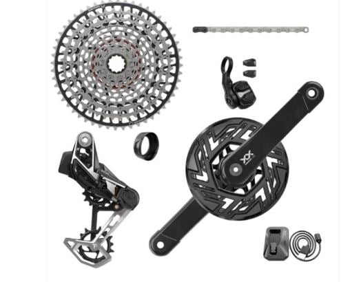 Grupo SRAM XX Eagle Transmision AXS E-MTB BROSE ISIS 36T 165mm 10-52T