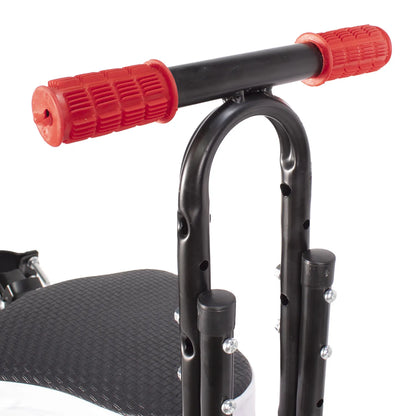 Asiento porta bebe delantero para cuadro de bicicleta con agarraderas Mariluz