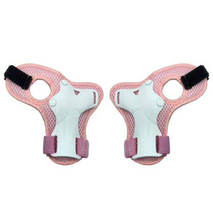Casco y kit de seguridad infantil GOSPEL rosa